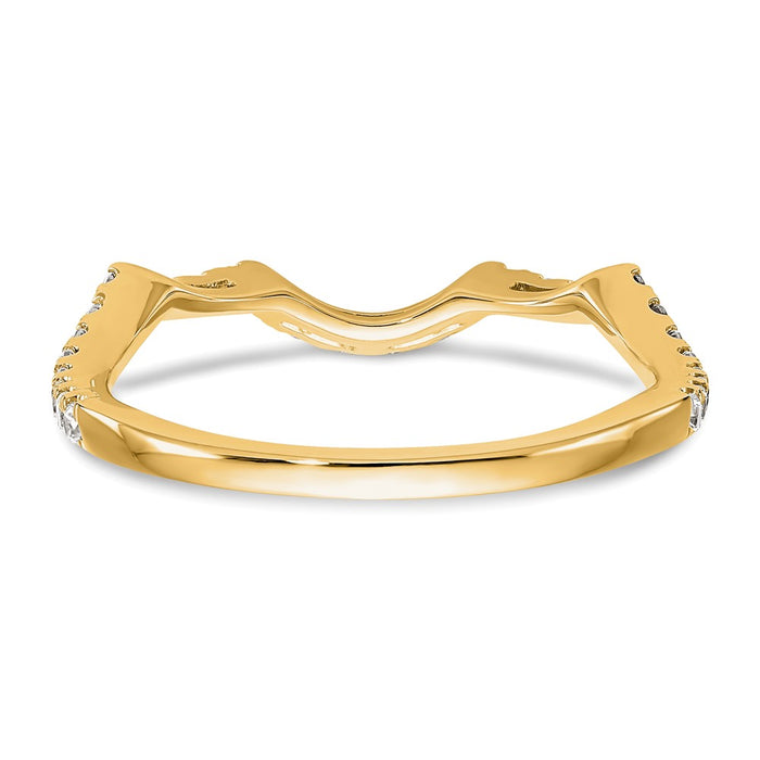 Exclusive 14K Yellow Gold Diamond Engagement Ring - Luxury Design, Beautiful Value-5