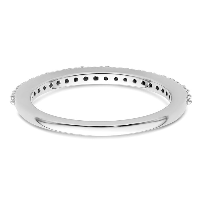 Buy Exclusive 14K White Gold 1/3 Carat Diamond Wedding Band Set - Affordable Luxury-5