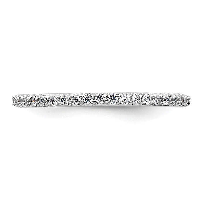 Buy Exclusive 14K White Gold Wedding Band Set with 1/4 Carat Diamonds - Stylish Value!-4