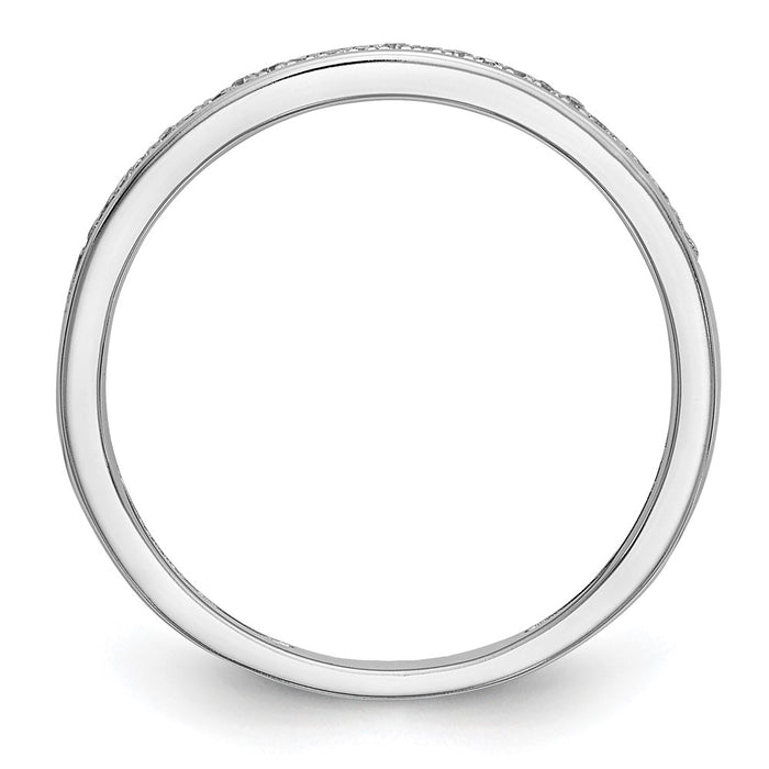 Buy Exclusive 14K White Gold Diamond Wedding Band Set - 1/6 Carat, Stylish Value-2