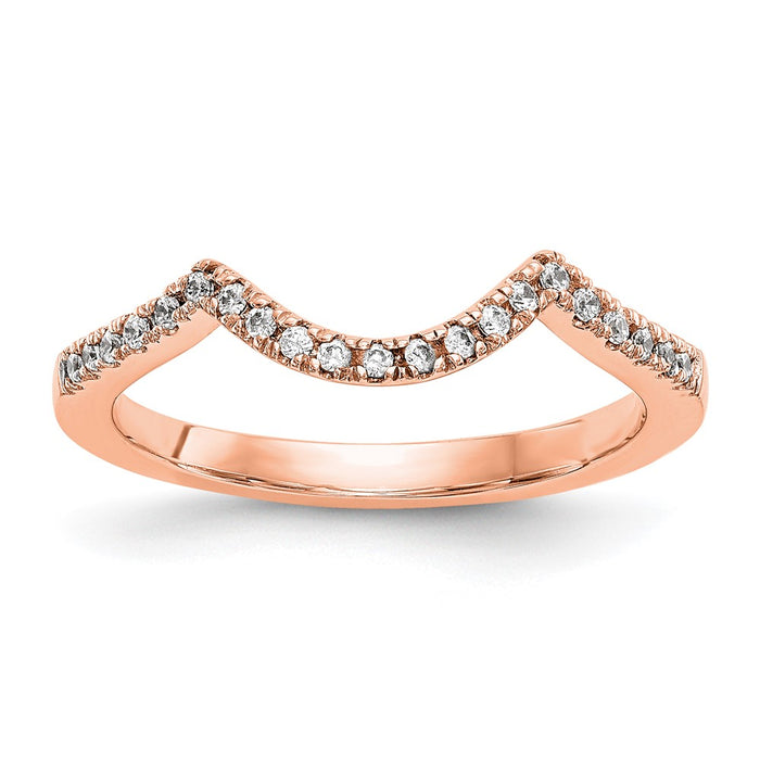 Buy Stylish 14K Rose Gold Diamond Eternity Ring - Affordable Luxury at 1.5mm-1