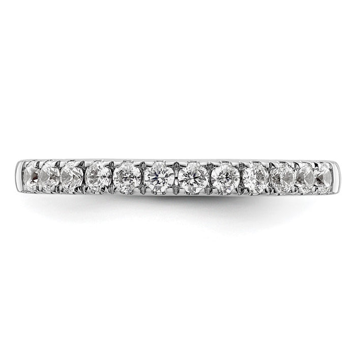 Buy 14K White Gold 1/2 Carat Diamond Wedding Band Set - Luxury & Style-4