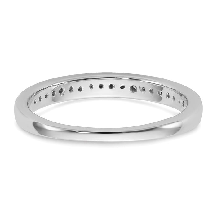 Buy Exclusive 14K White Gold Engagement Ring, 1/5 Carat Diamonds, Stylish Design-5