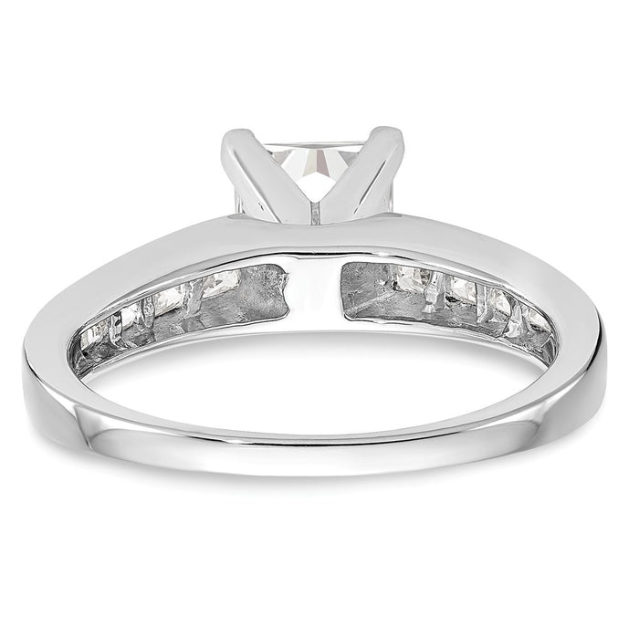 Buy Exclusive 14K White Gold Semi-Mount Engagement Ring with 3/4 Carat Diamonds-5