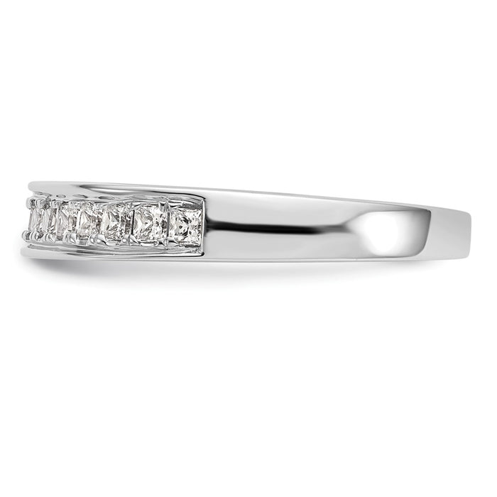 Buy Affordable 14K White Gold Wedding Band | 1/2 Carat Channel-Set Diamonds-3