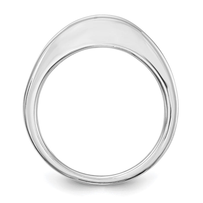 Exclusive 14K White Gold 1.16 Carat Channel-Set Diamond Wedding Band, Luxury-2