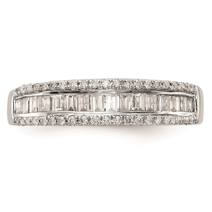 High-Quality 14K White Gold Wedding Band Setting | Stylish & Affordable Option-4