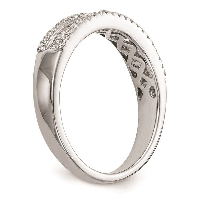 High-Quality 14K White Gold Wedding Band Setting | Stylish & Affordable Option-6