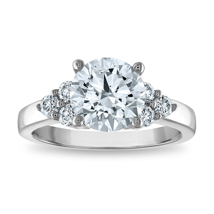 Exclusive 14K Certified 2.66ct Round Lab-Grown Diamond Engagement Ring-1