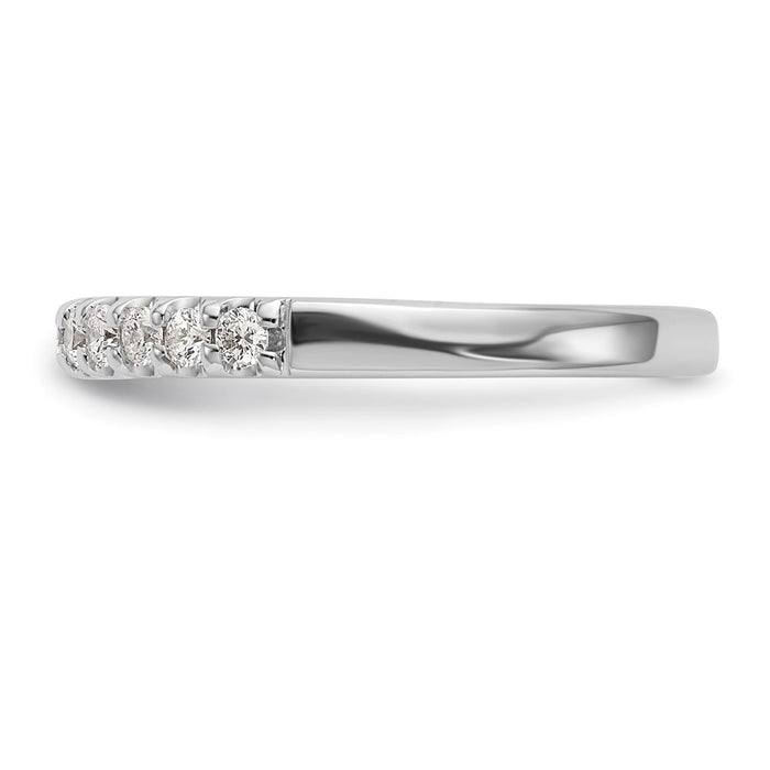Buy Stylish 14K White Gold Wedding Band Set - 1/3 Carat Diamonds, Affordable Price-3
