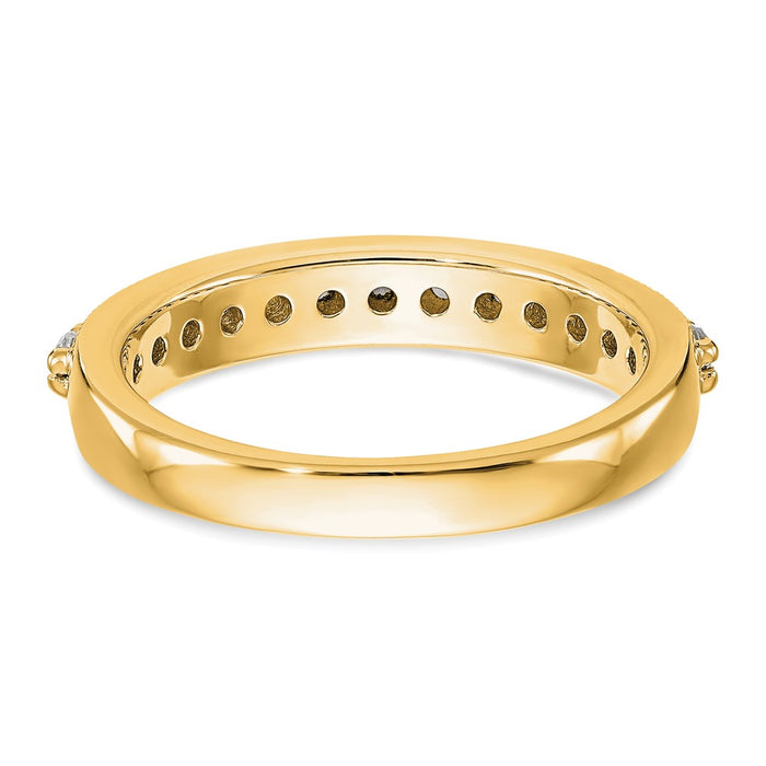 Buy 14K Yellow Gold Diamond Engagement Ring - Stylish Design, Affordable Luxury-5
