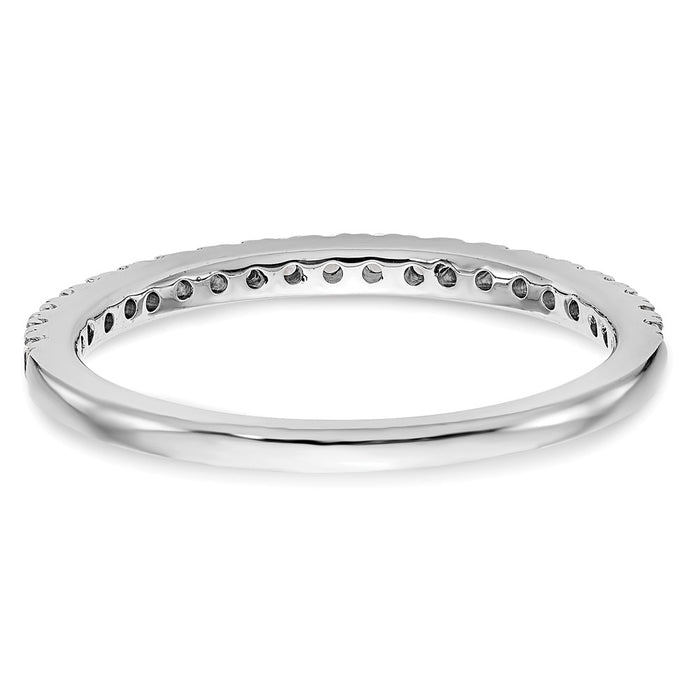 Buy 14K White Gold 1/3 Carat Diamond Wedding Band Set - Stylish & Affordable!-5