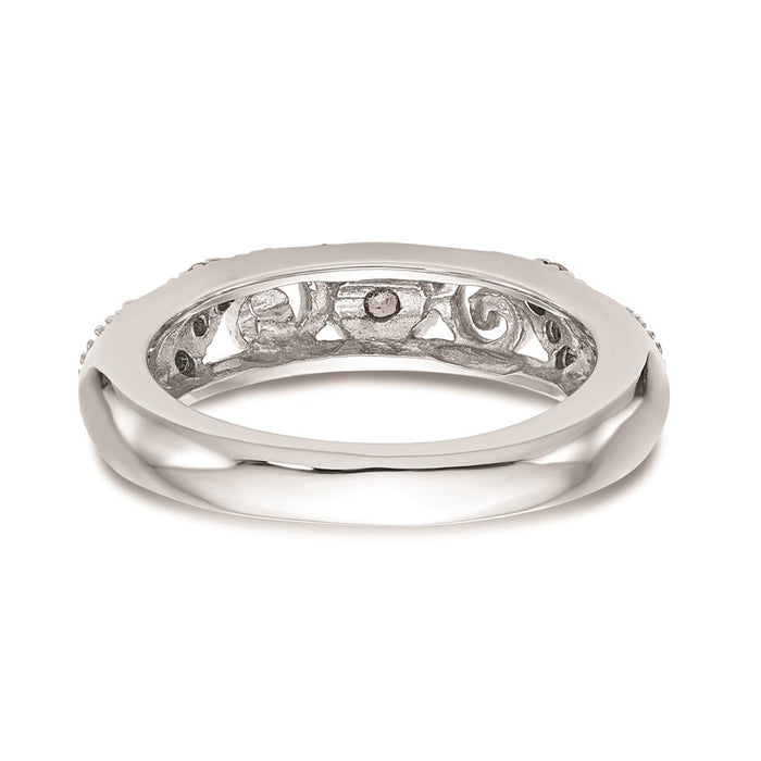 Exclusive 14K White Gold Wedding Band Setting - Stylish Design, Affordable Price-5