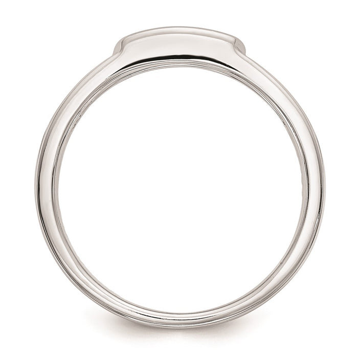 Buy 14K White Gold Curved Wedding Band - Stylish Design, Affordable Luxury-2