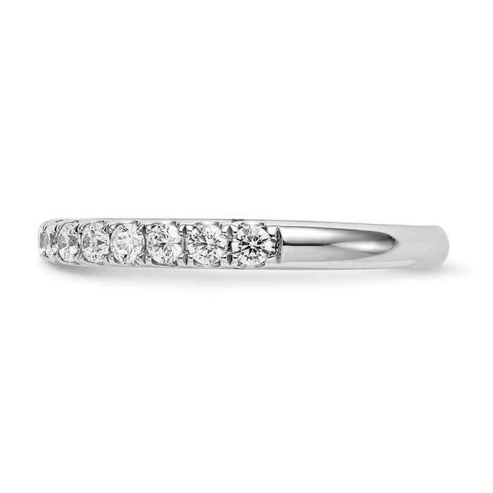 Exclusive 14K White Gold 1/2 Carat Diamond Wedding Band Set - Stylish Value-3