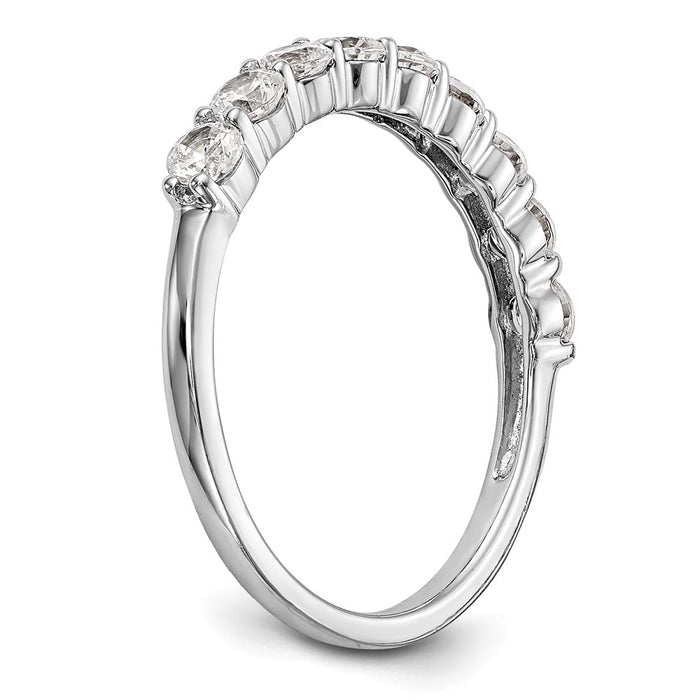 Buy Exclusive 14K White Gold Wedding Band Set with 3/4 Carat Diamonds | Stylish Value-6