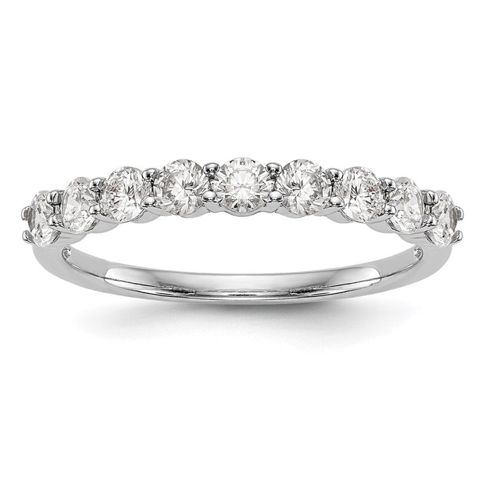 Buy Exclusive 14K White Gold Wedding Band Set with 3/4 Carat Diamonds | Stylish Value-1