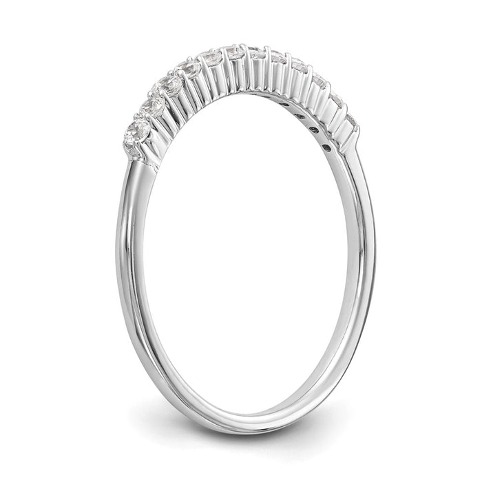 Buy Exclusive 14K White Gold Diamond Eternity Wedding Band, 1/4 Carat Value-6