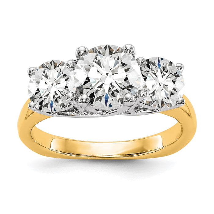 Buy Designer 14K Two-Tone Engagement Ring Setting | 1 Carat, Stylish Value!-1