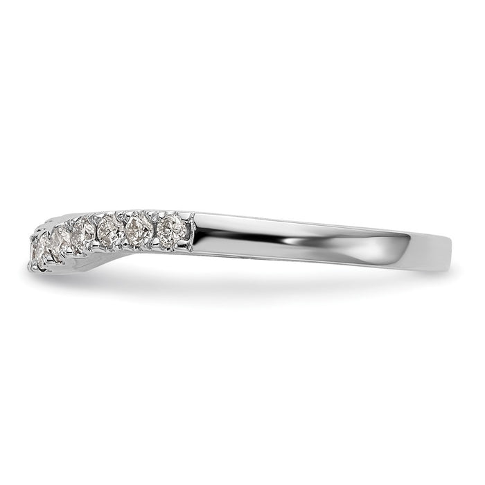 High-Quality 14K White Gold Diamond Eternity Ring - Stylish Luxury Value!-4