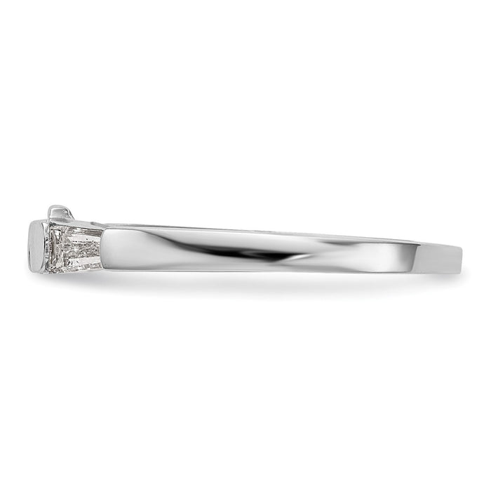 Buy 14K White Gold Baguette Diamond Eternity Wedding Band - Luxury Style!-3