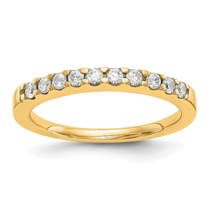 Exclusive 14K Yellow Gold Diamond Engagement Ring - Stylish & Affordable Elegance-1