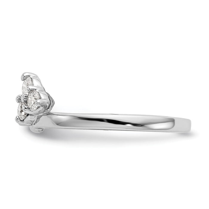 Buy Exclusive 14K White Gold Diamond Wrap Ring - 3/8 Carat, Stylish Value!-3