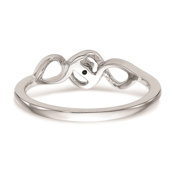 Buy Exclusive 14K White Gold Engagement Ring - 1/20 Carat Diamond, Stylish Value-5