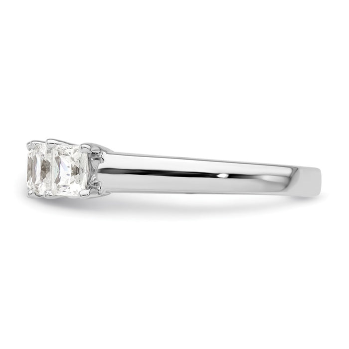 Buy Exclusive 14K White Gold 5-Stone Diamond Band Setting - Stylish & Affordable!-4