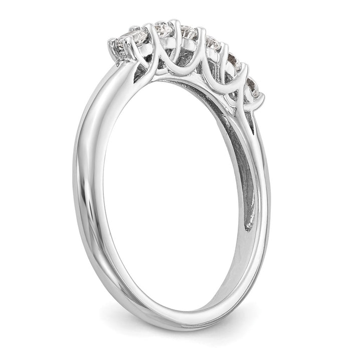 Buy Exclusive 14K White Gold Diamond Band - 3/4 Carat, Stylish & Affordable-6