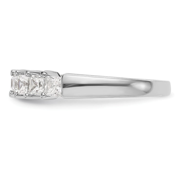 Buy Exclusive 14K White Gold 9-Stone Diamond Band Setting - Stylish & Affordable!-4