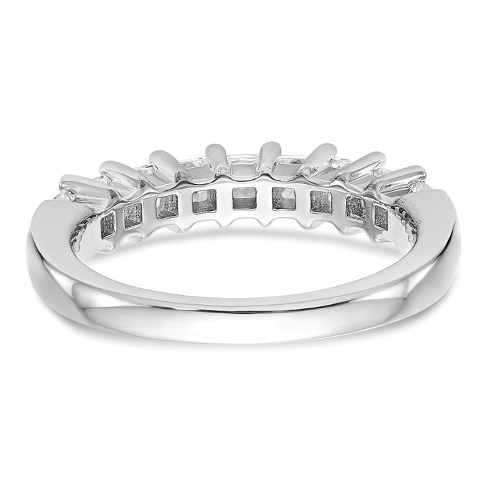 Buy Exclusive 14K White Gold 9-Stone Diamond Band Setting - Stylish & Affordable!-6