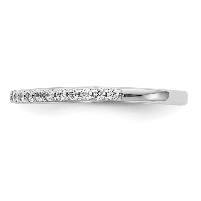 Buy Exclusive 14K White Gold 1/4 Carat Diamond Eternity Band - Stylish Value!-3