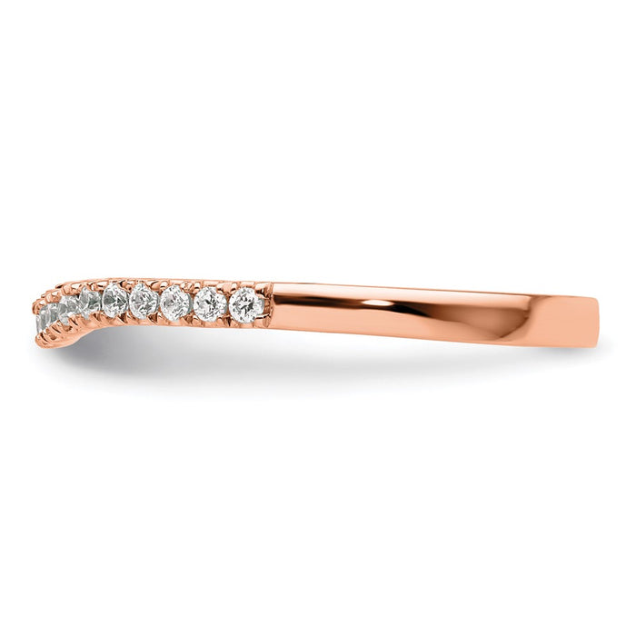 Buy Exclusive 14K Rose Gold Diamond Eternity Ring - Stylish & Affordable!-3