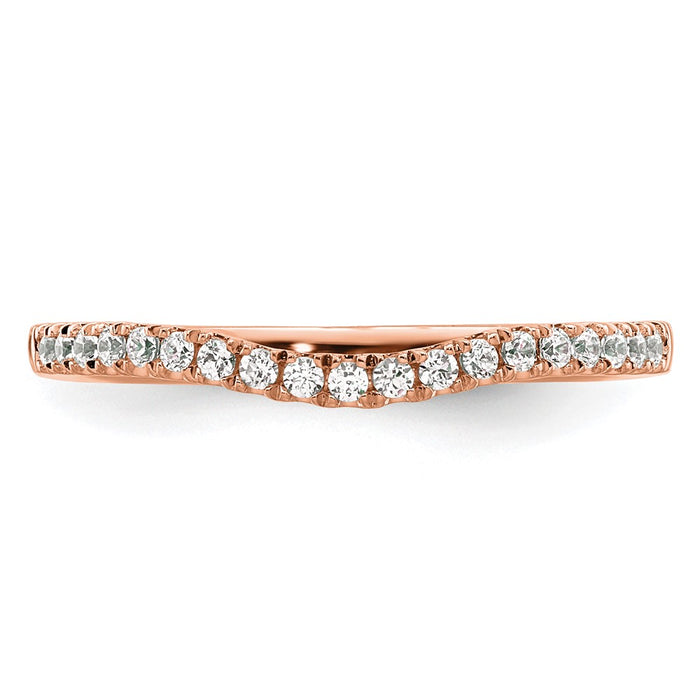 Buy Exclusive 14K Rose Gold Diamond Eternity Ring - Stylish & Affordable!-4