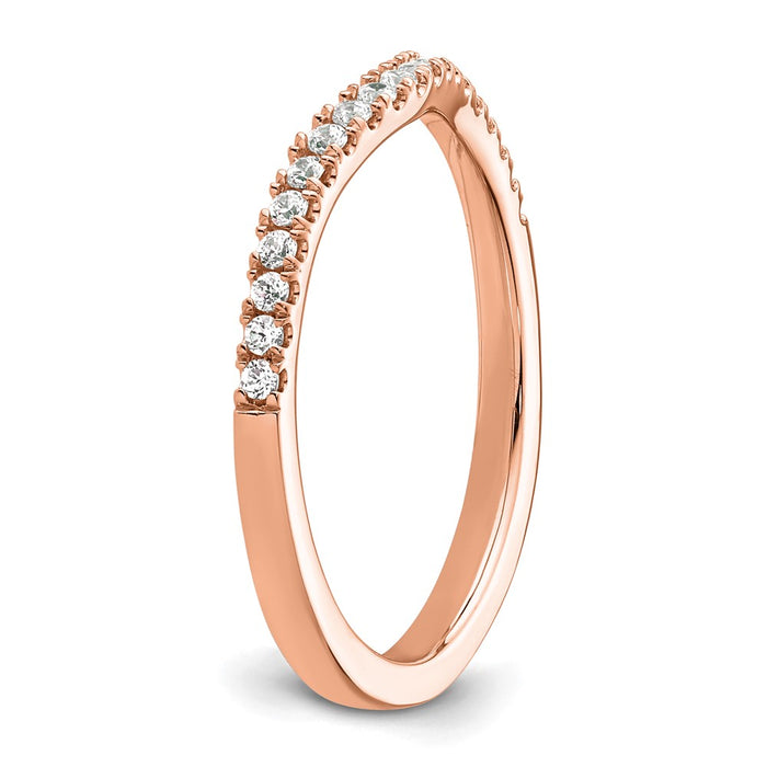 Buy Exclusive 14K Rose Gold Diamond Eternity Ring - Stylish & Affordable!-6
