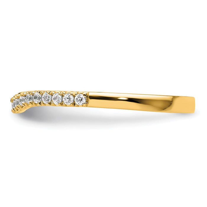 Exclusive 14K Yellow Gold Diamond Eternity Band - Stylish Luxury at Affordable Price-3
