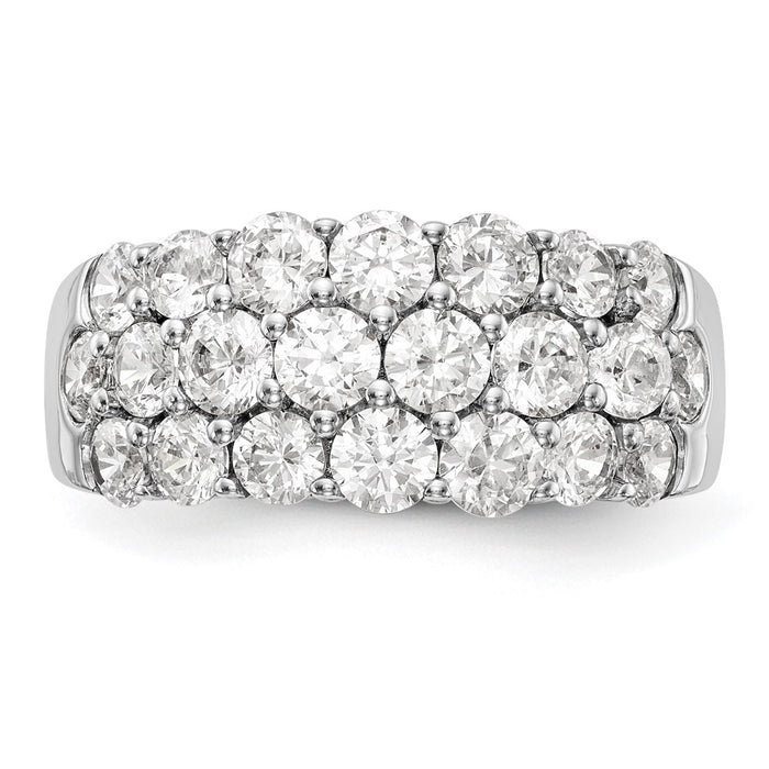 Exclusive 14K White Gold 2.5 Carat Diamond Engagement Ring - Stylish Value!-4