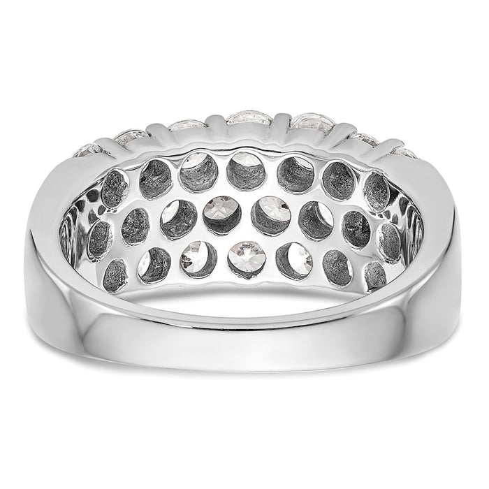 Exclusive 14K White Gold 2.5 Carat Diamond Engagement Ring - Stylish Value!-5