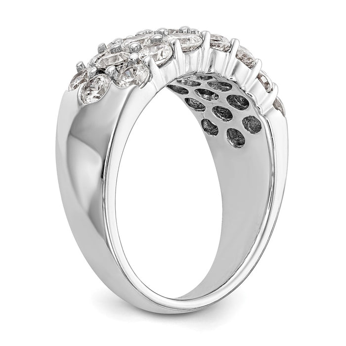 Exclusive 14K White Gold 2.5 Carat Diamond Engagement Ring - Stylish Value!-6