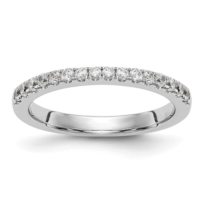 Buy Stylish 14K White Gold Wedding Band Set with 1/5 Carat Diamond - Affordable Price!-1