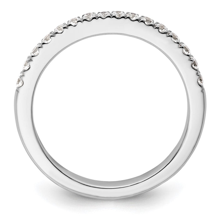 Buy Stylish 14K White Gold Wedding Band Set with 1/3 Carat Diamonds - Luxury Value!-2