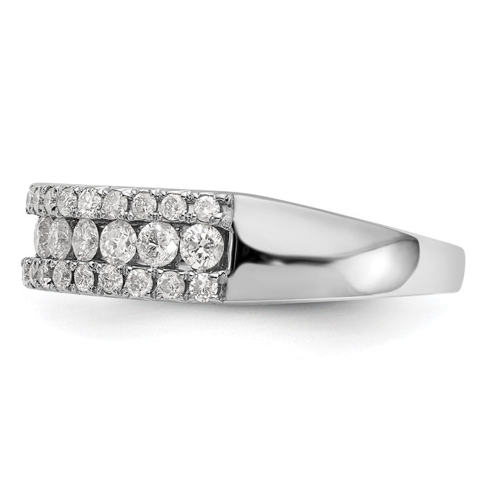 High-Quality 1 Carat Complete Diamond Band in 14K White Gold | Stylish Value-3