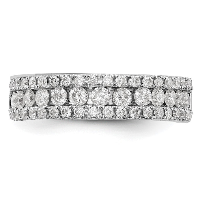 High-Quality 1 Carat Complete Diamond Band in 14K White Gold | Stylish Value-4