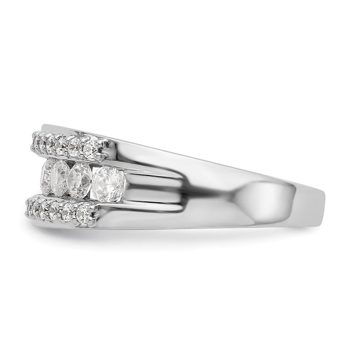 Buy Stylish 14K White Gold 7/8 Carat Diamond Eternity Band - Luxury Value-3