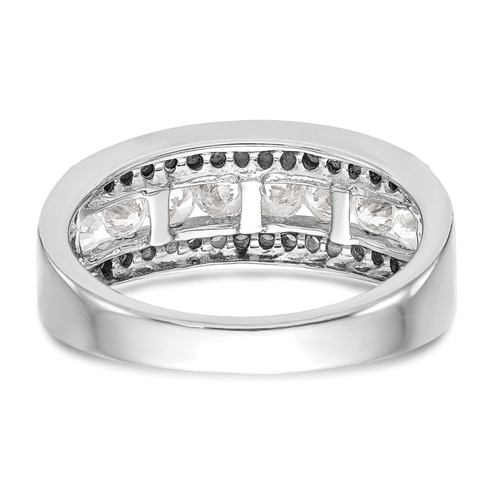 Buy Stylish 14K White Gold 7/8 Carat Diamond Eternity Band - Luxury Value-5