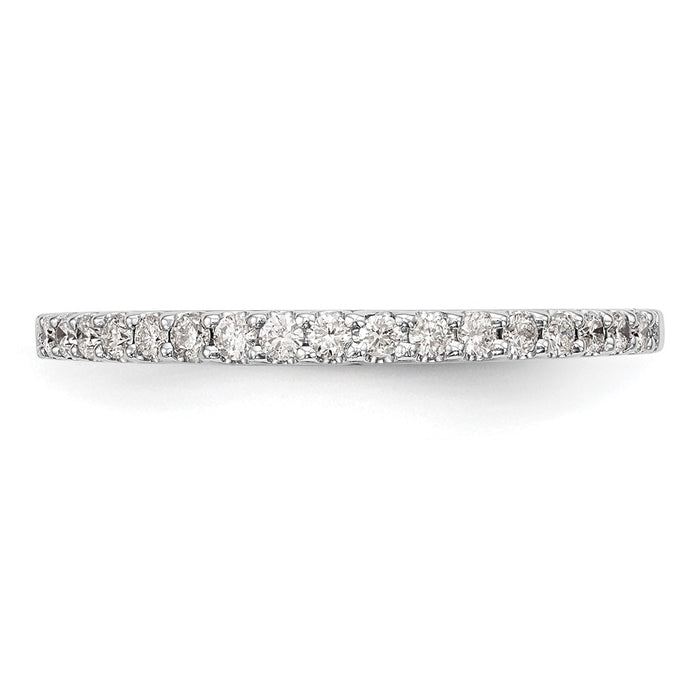 Buy Exclusive 14K White Gold Wedding Band Set with 1/3 Carat Diamonds - Stylish Value-4