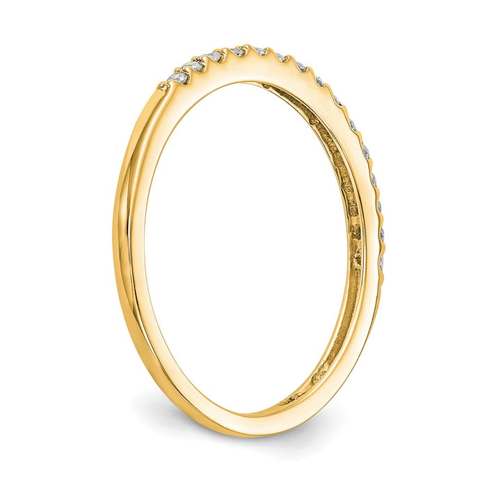 Buy Stylish 14K Yellow Gold Diamond Eternity Ring - Luxury Design, Affordable Price-6