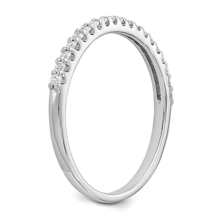 Buy Stylish 14K White Gold Wedding Band Set with 1/5 Carat Diamonds - Value!-6