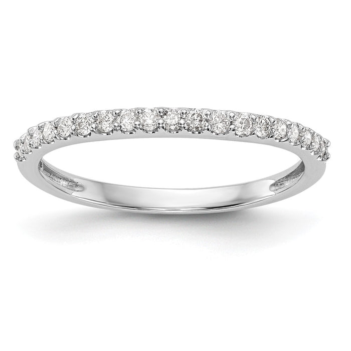 Buy Stylish 14K White Gold Wedding Band Set with 1/5 Carat Diamonds - Value!-1